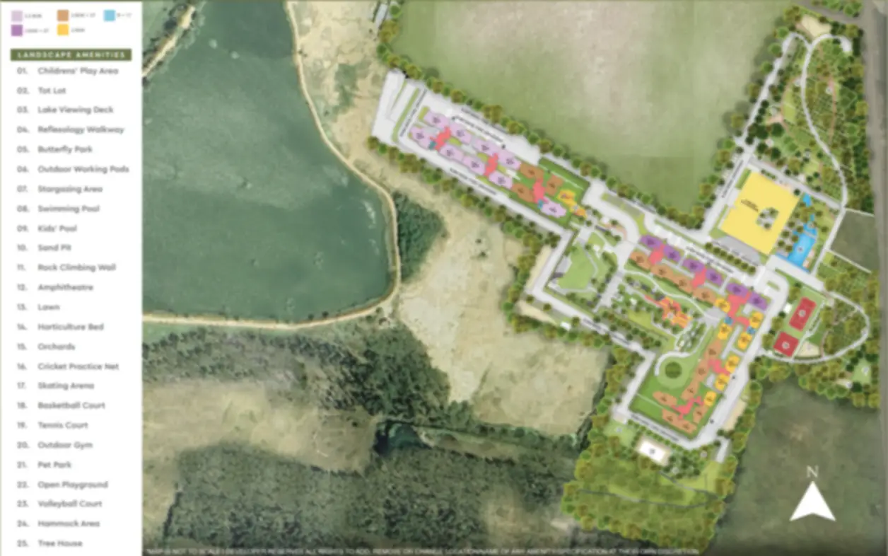 SNN Raj Electronic City Phase 1 master plan